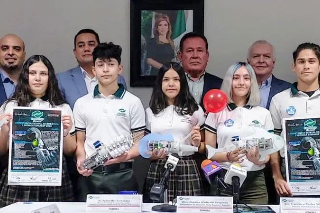 Competirán sonorenses en concurso de robótica