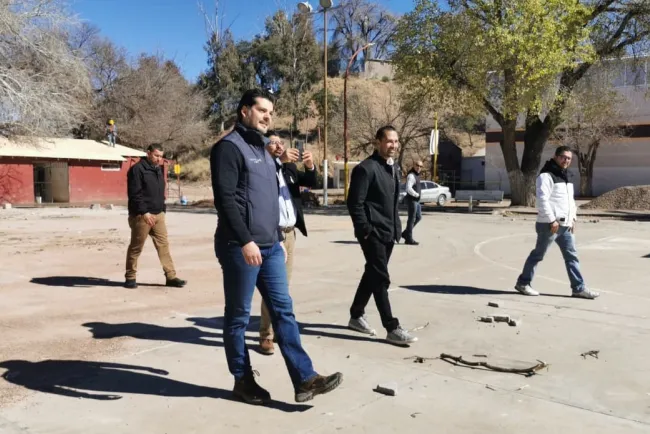 Supervisa Alcalde avance de obras