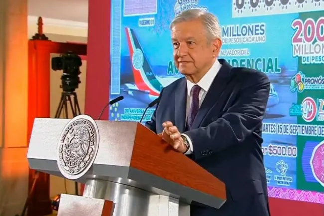 Decidido: el avión presidencial se rifará el 15 de septiembre