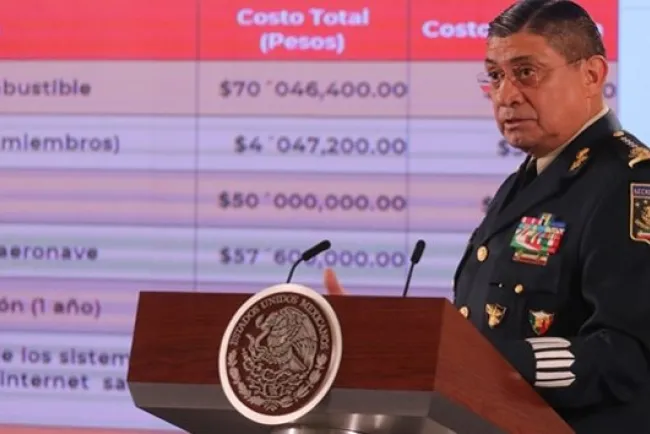 Rentar el avión presidencial costaría 250 mil pesos por hora