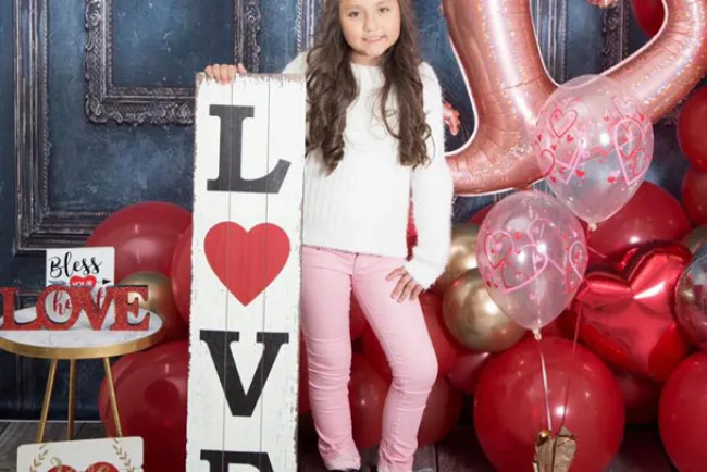 Fiesta de corazones para Ana