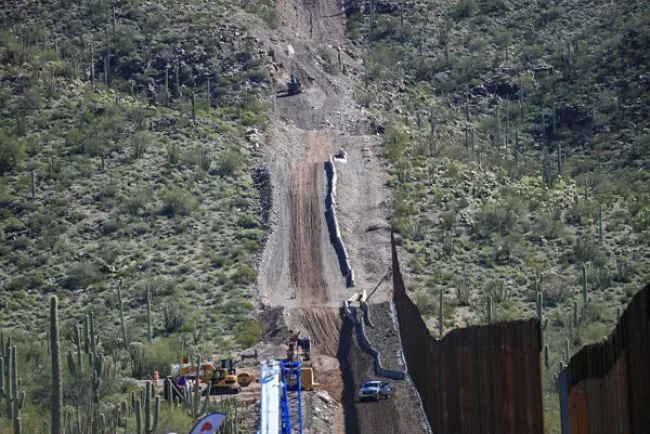 Aplicarán 3.8 mmdd del Pentágono para el muro