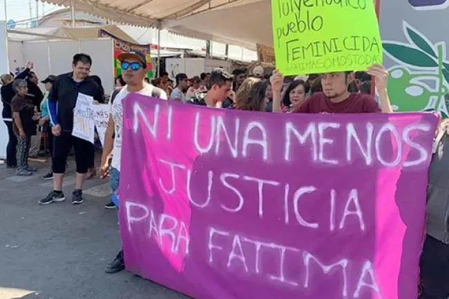 ‘Ni una menos’, marchan para exigir justicia por Fátima