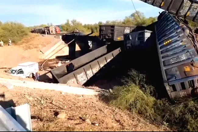 Descarrila de nuevo el tren