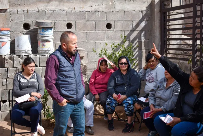 Reciben a funcionarios municipales