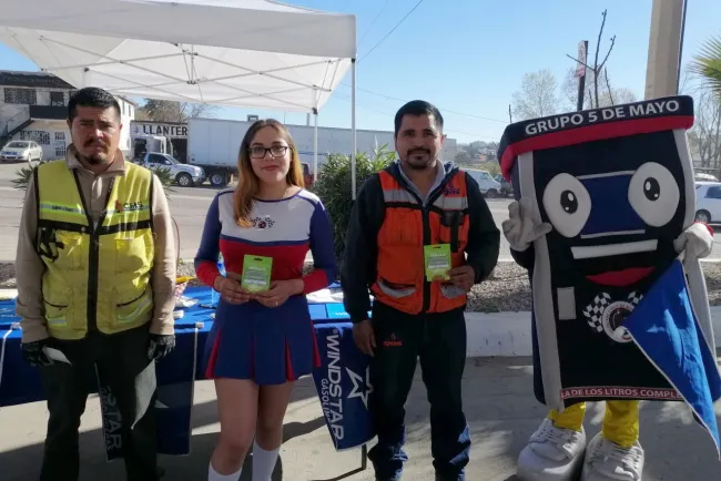 Cortesías por parte de Gasolinera 5 de Mayo