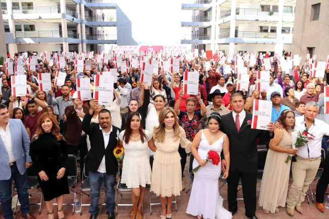 Atestigua matrimonios colectivos