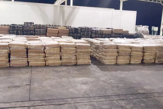 A disposición droga decomisada