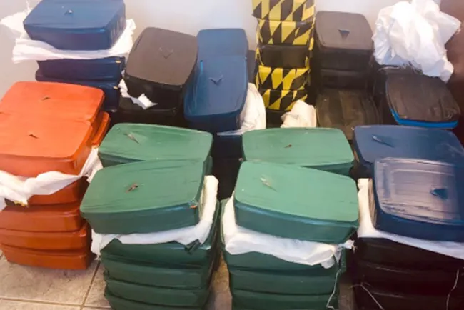 Detenidos con más de 218 kilos de metanfetamina