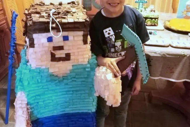 festejan a Marlon en casa