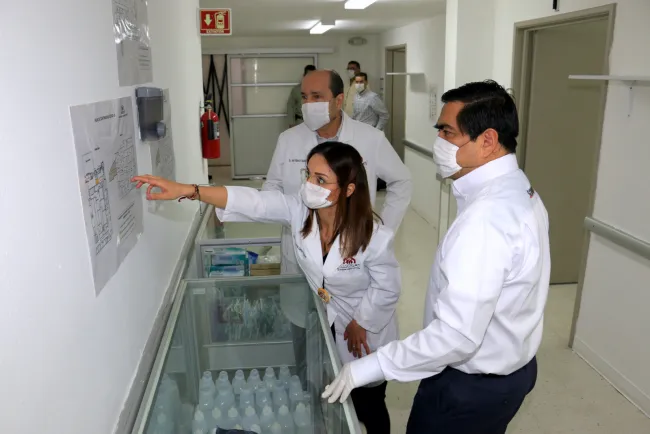 Habilitan espacios para posibles casos