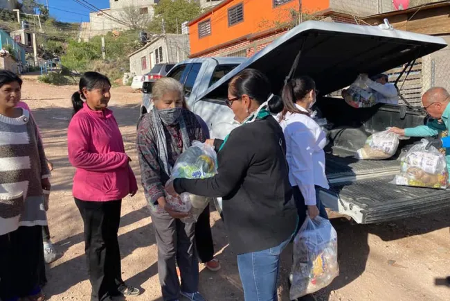 Entrega MORENA apoyo alimentario