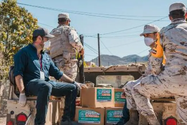 Avanza de entrega de ayuda