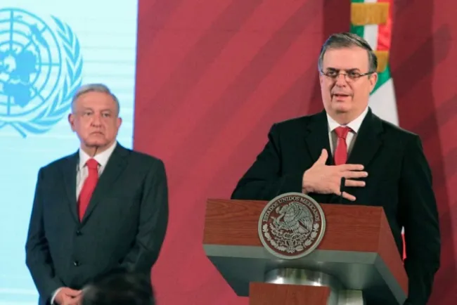 Logra México histórico respaldo de la ONU: Ebrard