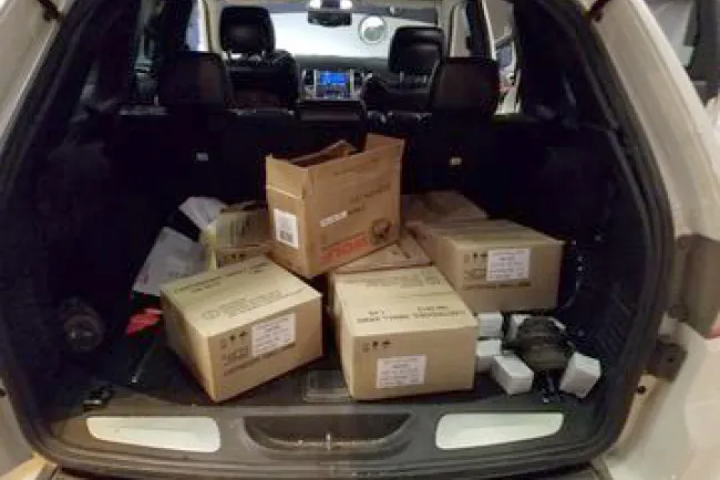 Decomisan casi 30 mil cartuchos