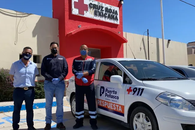 Entrega Kiko Munro vehículo de primera respuesta para posibles casos de Covid-19