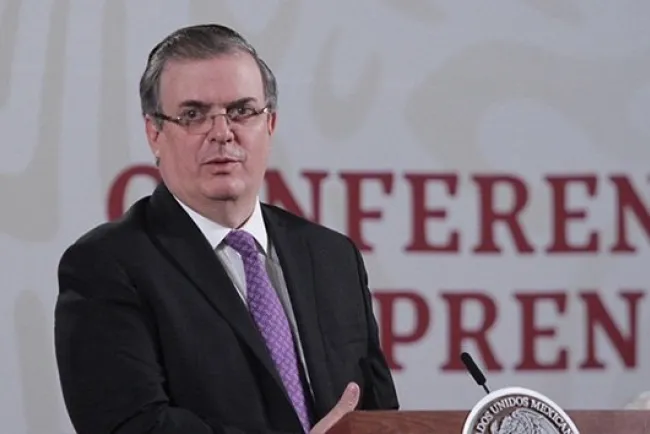 Niega Marcelo Ebrard presión de EU a México sobre cadenas productivas