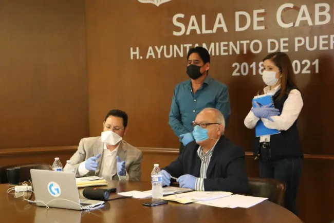 Utiliza Peñasco sesiones virtuales para dar seguimiento a gobierno