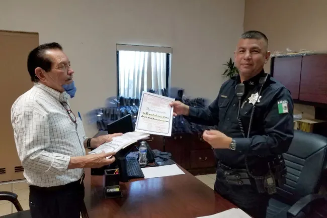 Reconocen labor de los policías