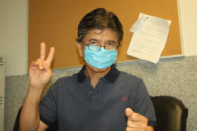 Supera adulto mayor contagio de Covid-19