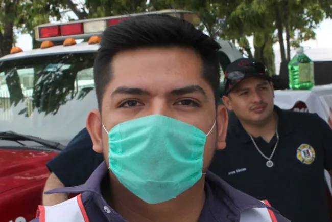 Viven socorristas en base delegacional