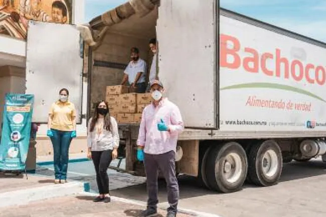 Reciben DIF y Sedesson donación alimentaria