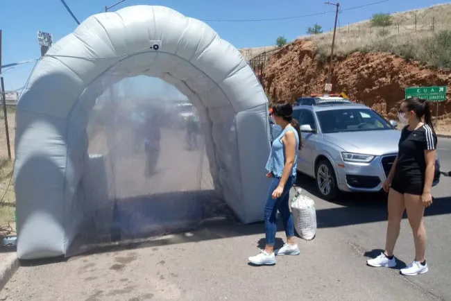 Instala Alcalde túnel sanitizante