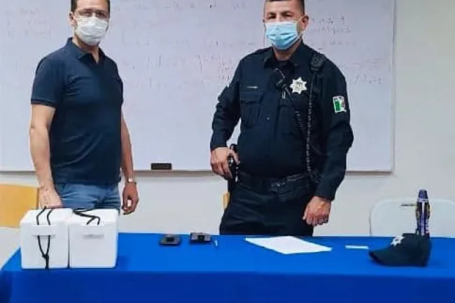 Entregan medicamento a Seguridad Pública Municipal