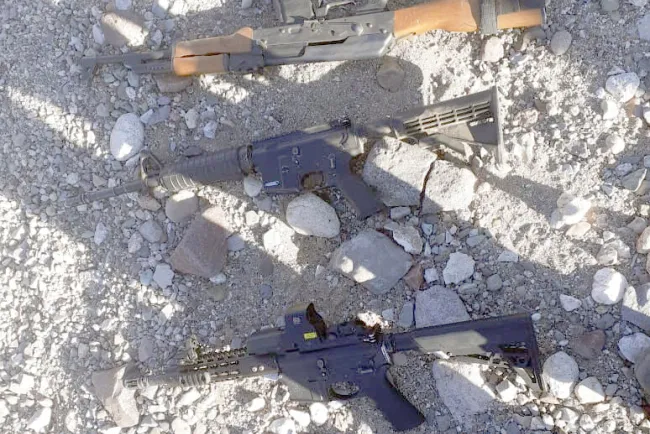 Decomisan arsenal en Magdalena