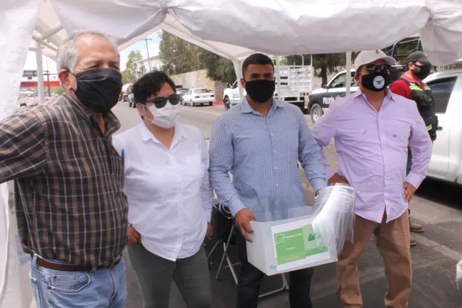 Dona UTN mascarillas a instituciones de salud
