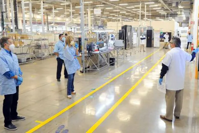 Revisa Gobernadora protocolos de salubridad