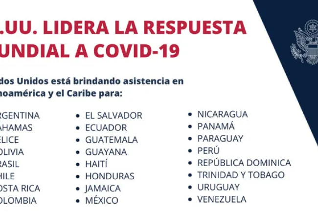 Apoya EU lucha contra Covid-19