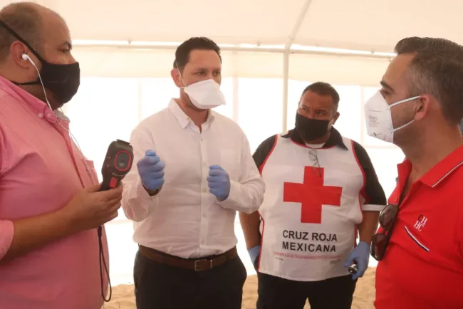 Entrarán residentes en Peñasco tras instalación de cámaras térmicas