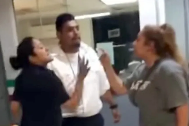 Escenifican lamentable agresión en garita