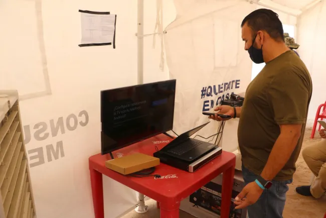 Instalan tercera cámara térmica