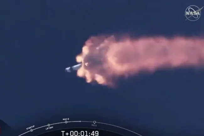 Despega con éxito la Crew Dragon de SpaceX y EU vuelve al espacio