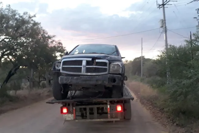 Localizan PESP y SEDENA arma de fuego en vehículo
