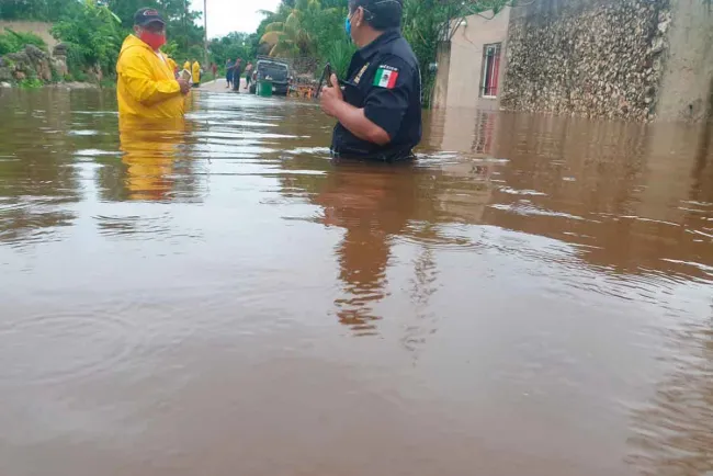 Yucatán en Alerta Naranja por 'Cristóbal'; activan albergues