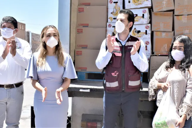 Reciben donación de Súper del Norte