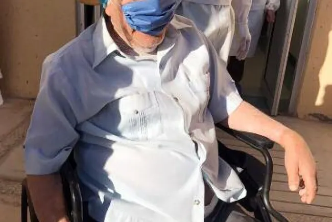 Se recupera adulto mayor de Covid-19