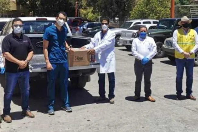 Dona Club Rotario Nogales Industrial equipo al HGN