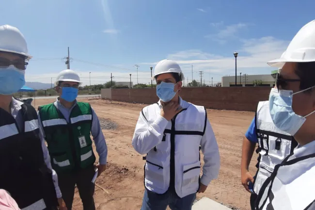 Construyen Módulo Covid en Cd. Obregón