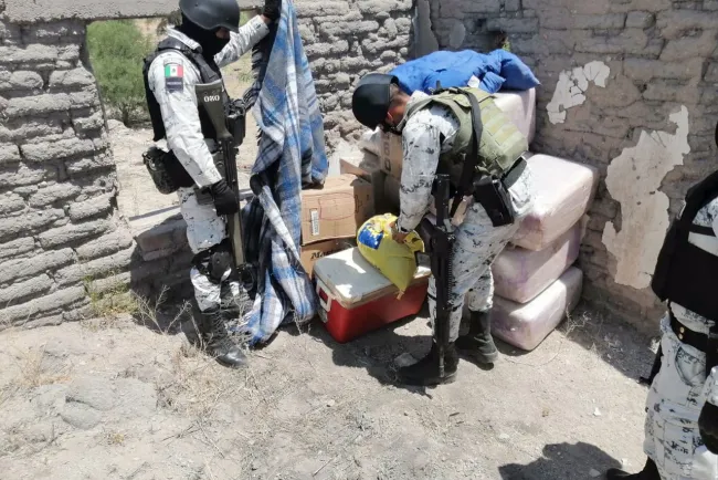 Incauta Guardia Nacional droga