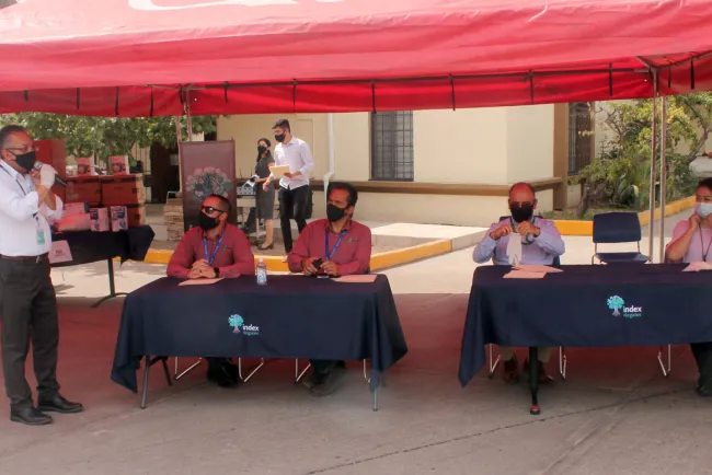 Entrega Index-Nogales apoyo a los hospitales