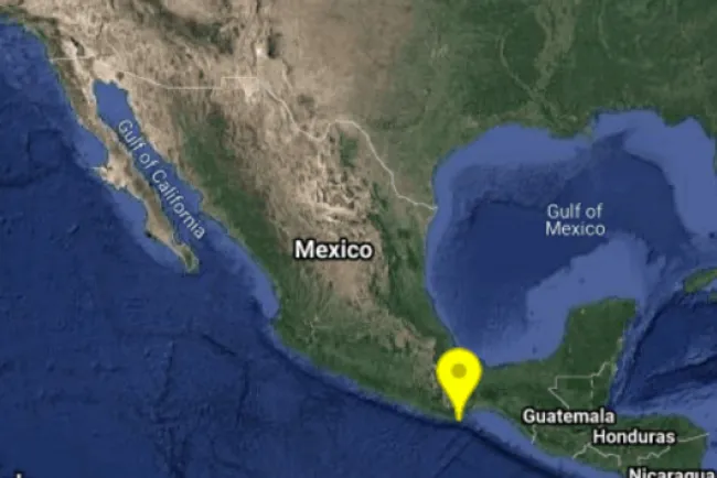 Registran sismo de magnitud 4.8 en Puerto Escondido, Oaxaca