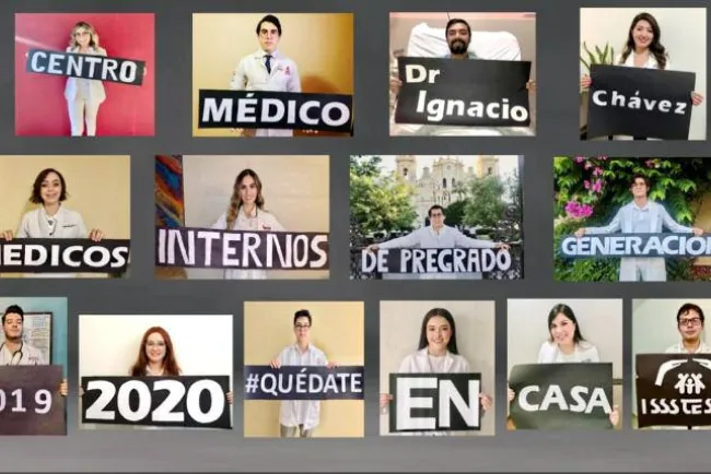 Realizan graduación virtual de Médicos