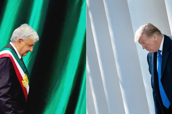 Encuentro AMLO-Trump de corte electorero