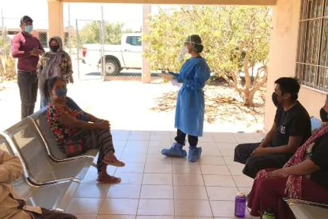 Atiende Sector Salud a integrantes de etnia