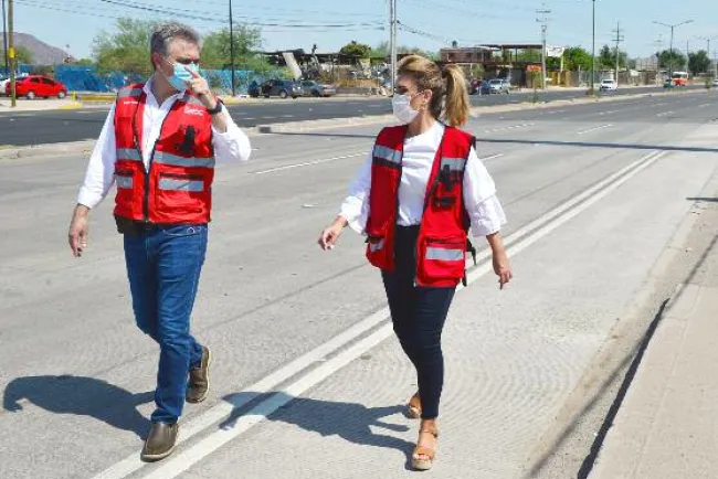 Entrega Gobernadora obra de vialidad