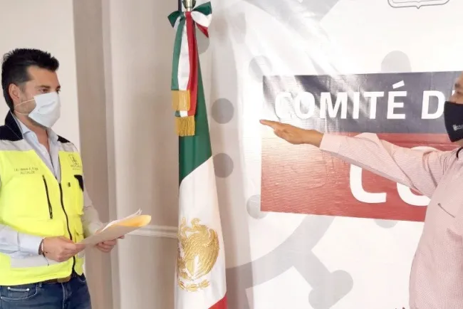 Toma Alcalde protesta a coordinador de CMCOP